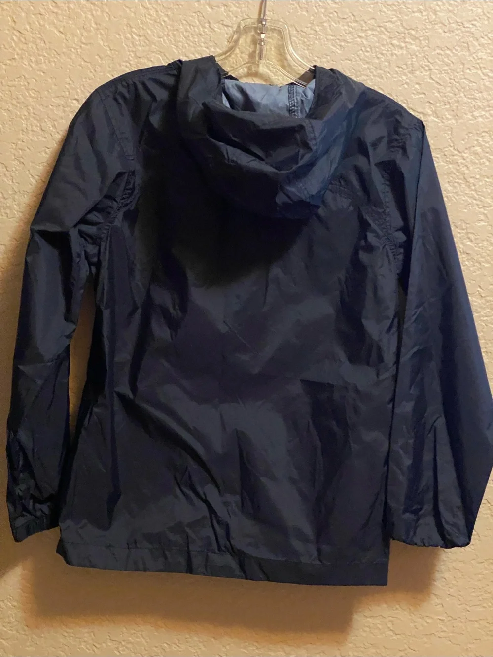 Kids Columbia black windbreaker Jacket Sz M